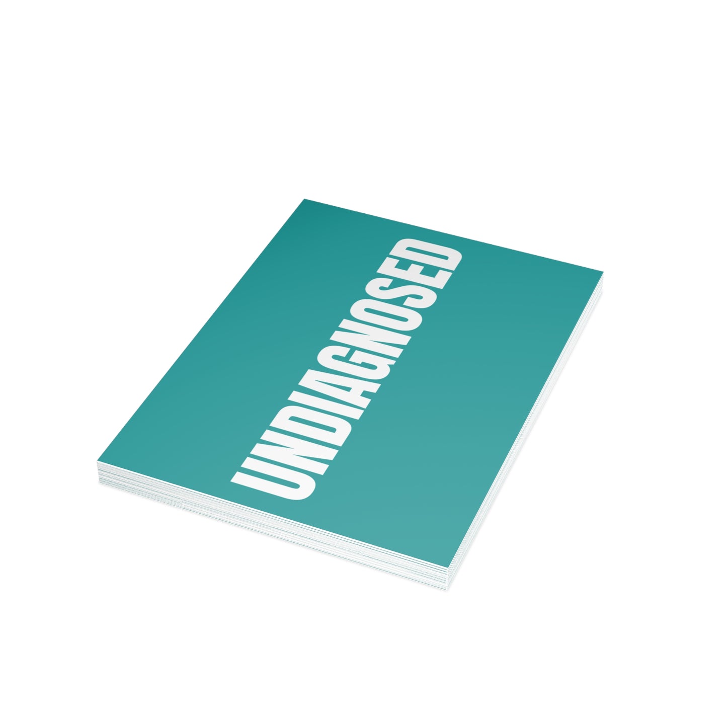 Deep Aqua Postcard Set Pack of 10, 30 or 50 w/ Envelopes | Coordinated Collection