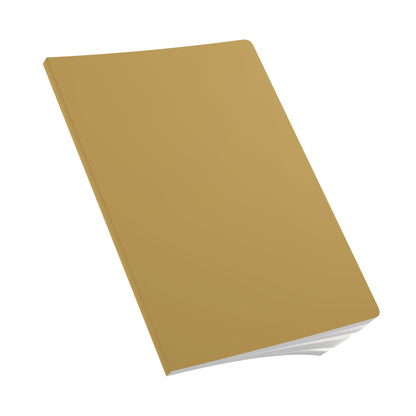 Muted Gold Color Coordinated Collection A5 Lined Journal