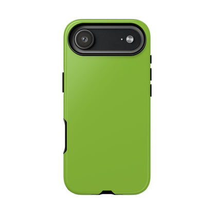 Muted Lime Tough Cell Phone Case Matte or Glossy Protective Case iPhone Samsung