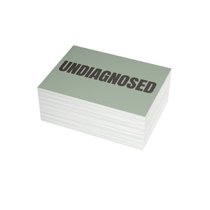 Sage Postcard Set Pack of 10, 30 or 50 w/ Envelopes | Coordinated Collection