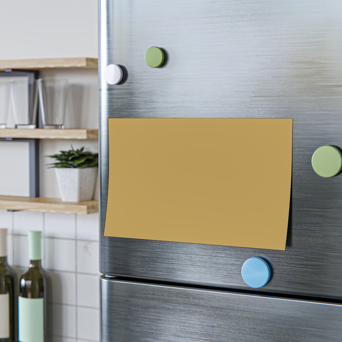Muted Gold Post It Notes Coordinated Color Collection