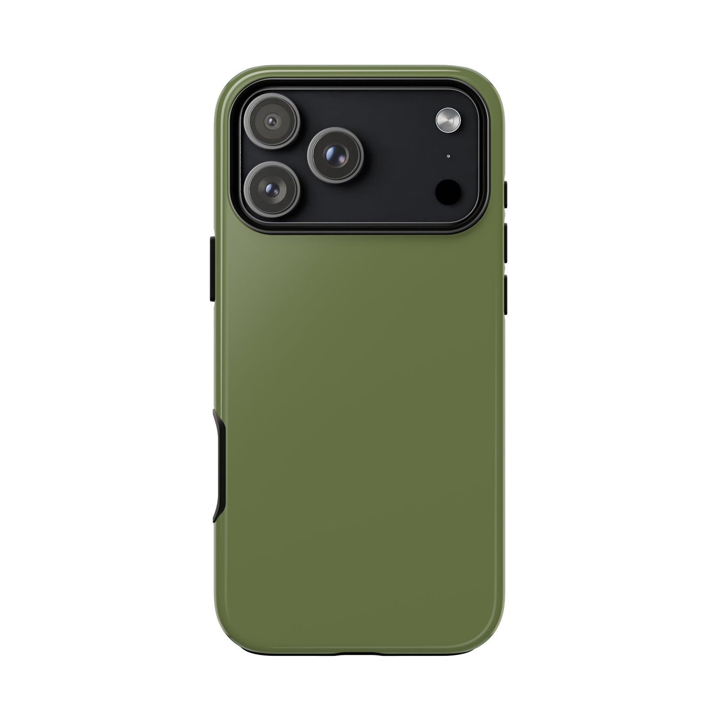 Olive Tough Cell Phone Case Matte or Glossy Protective Case iPhone Samsung
