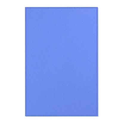 Periwinkle Rug 24 x 36 Solid Color Accent Rug Modern Home Decor