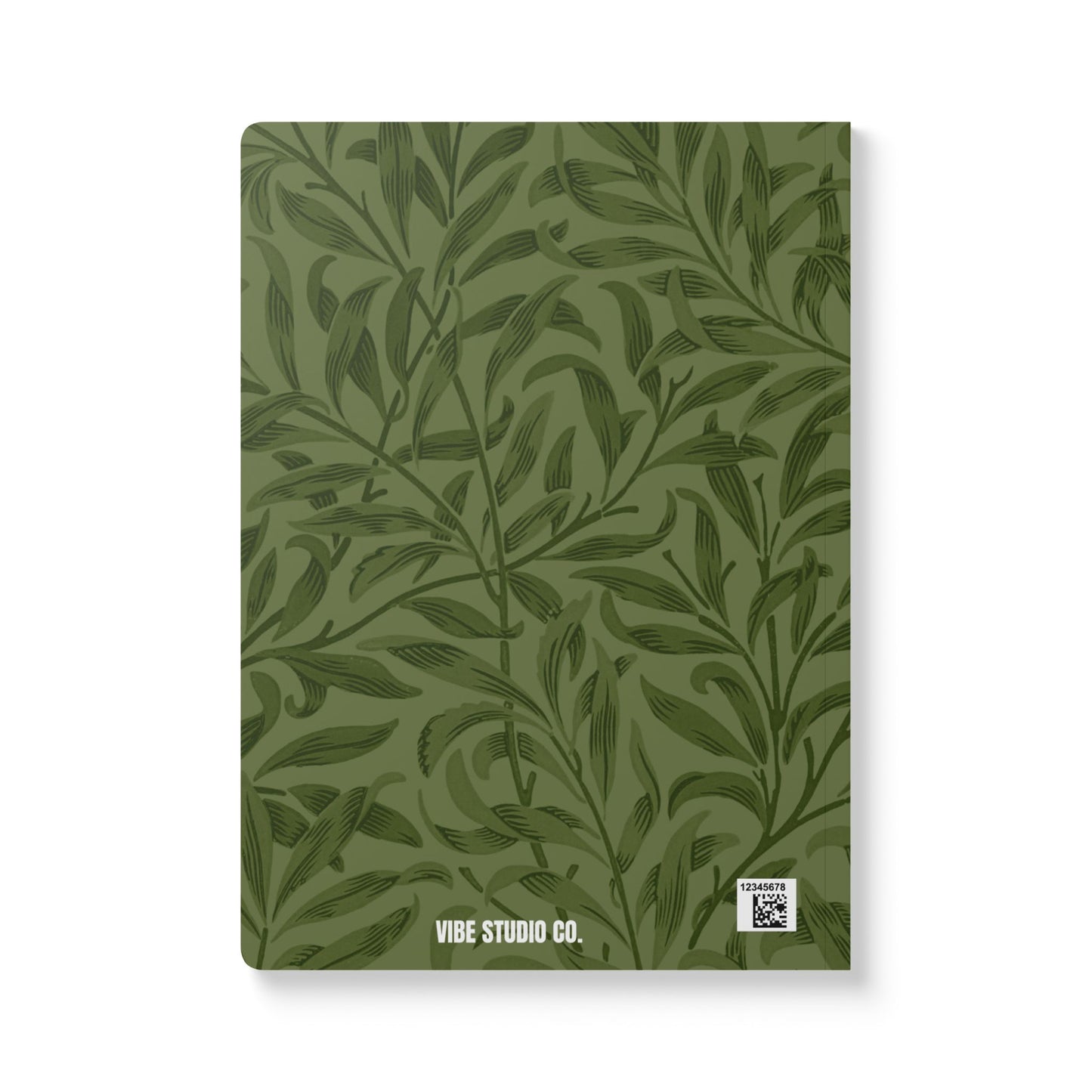 Olive Leaves A5 Lined Journal Minimal Botanical Notebook | Coordinated Collection