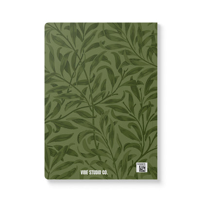 Olive Leaves A5 Lined Journal Minimal Botanical Notebook | Coordinated Collection