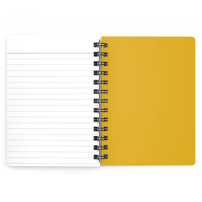 Honey Yellow Spiral Lined Notebook 150 Page Journal | Coordinated Collection