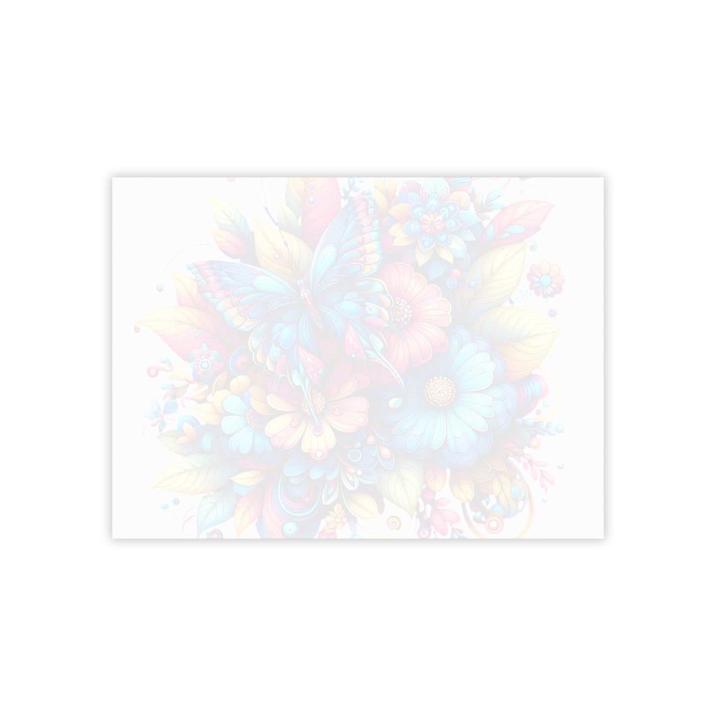 Metamorphosis Sticky Notes Butterfly Post It Notes (7 Sizes)