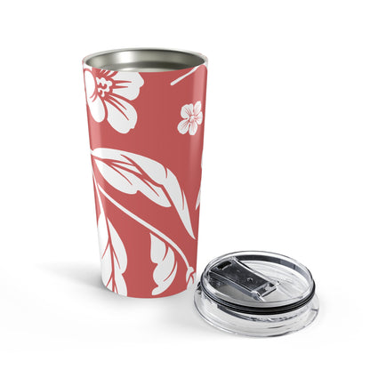 Red Autumns Floral 20oz Stainless Steel Tumbler | Coordinated Collection
