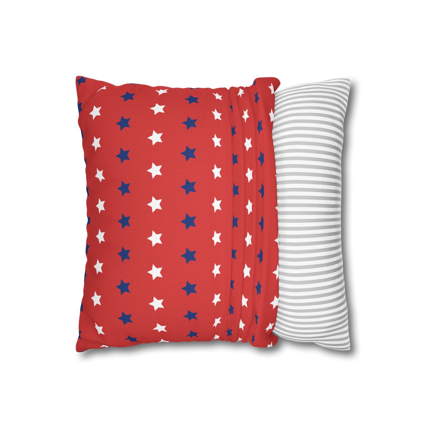 Red, White and Blue Stars Pillow Cover 14x14