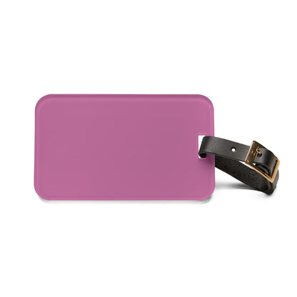 Lilac Wine Luggage Tag Acrylic Travel Tag