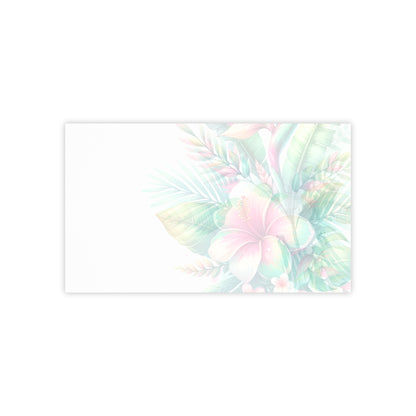 Paradise in Full Bloom Sticky Notes Tropical Floral Post It Notes (7 Sizes)