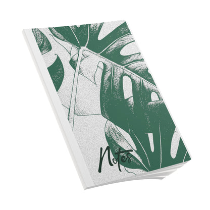 Monstera Leaf Green A5 Lined Journal