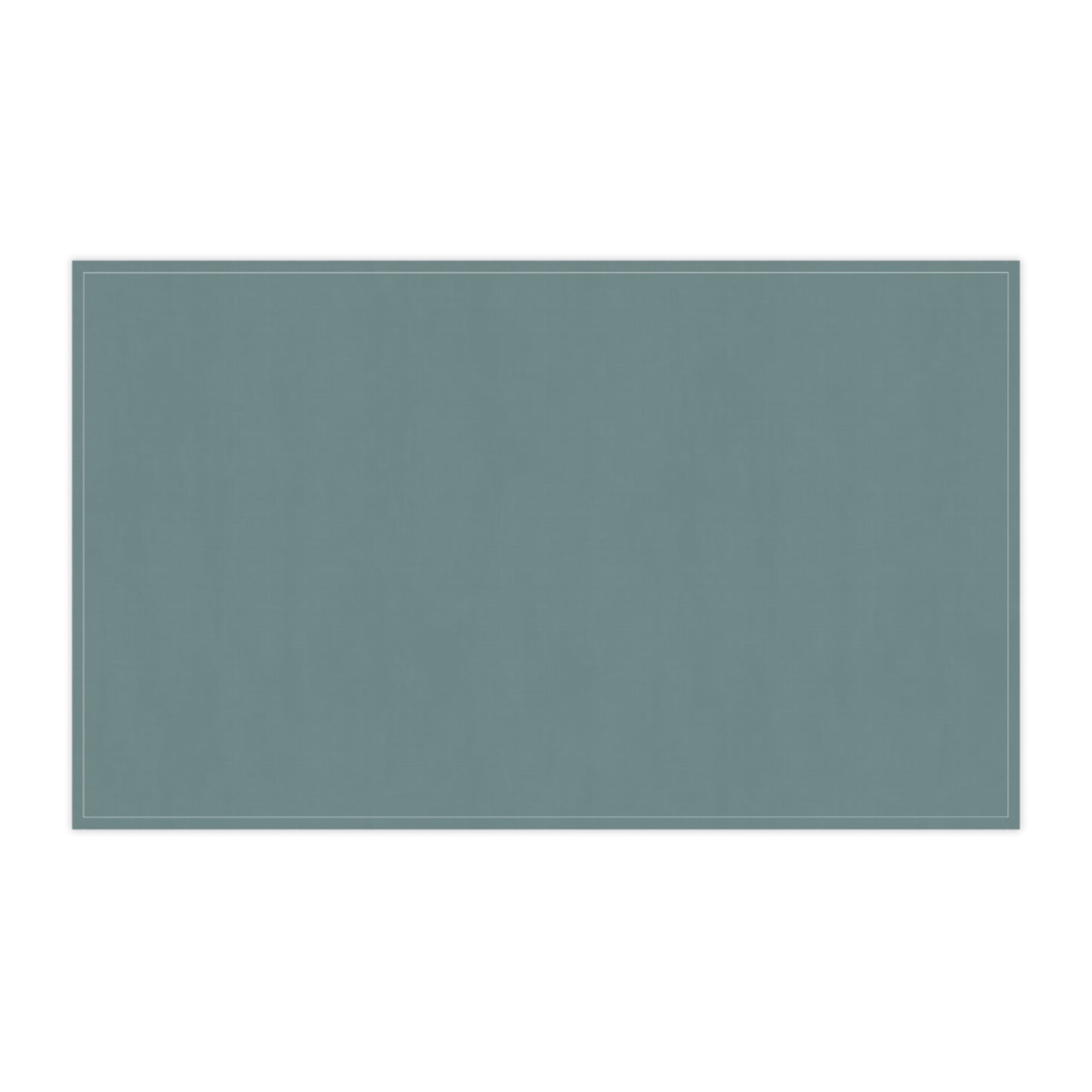 Dusty Blue Cotton Twill Tea Towel 18 x 30