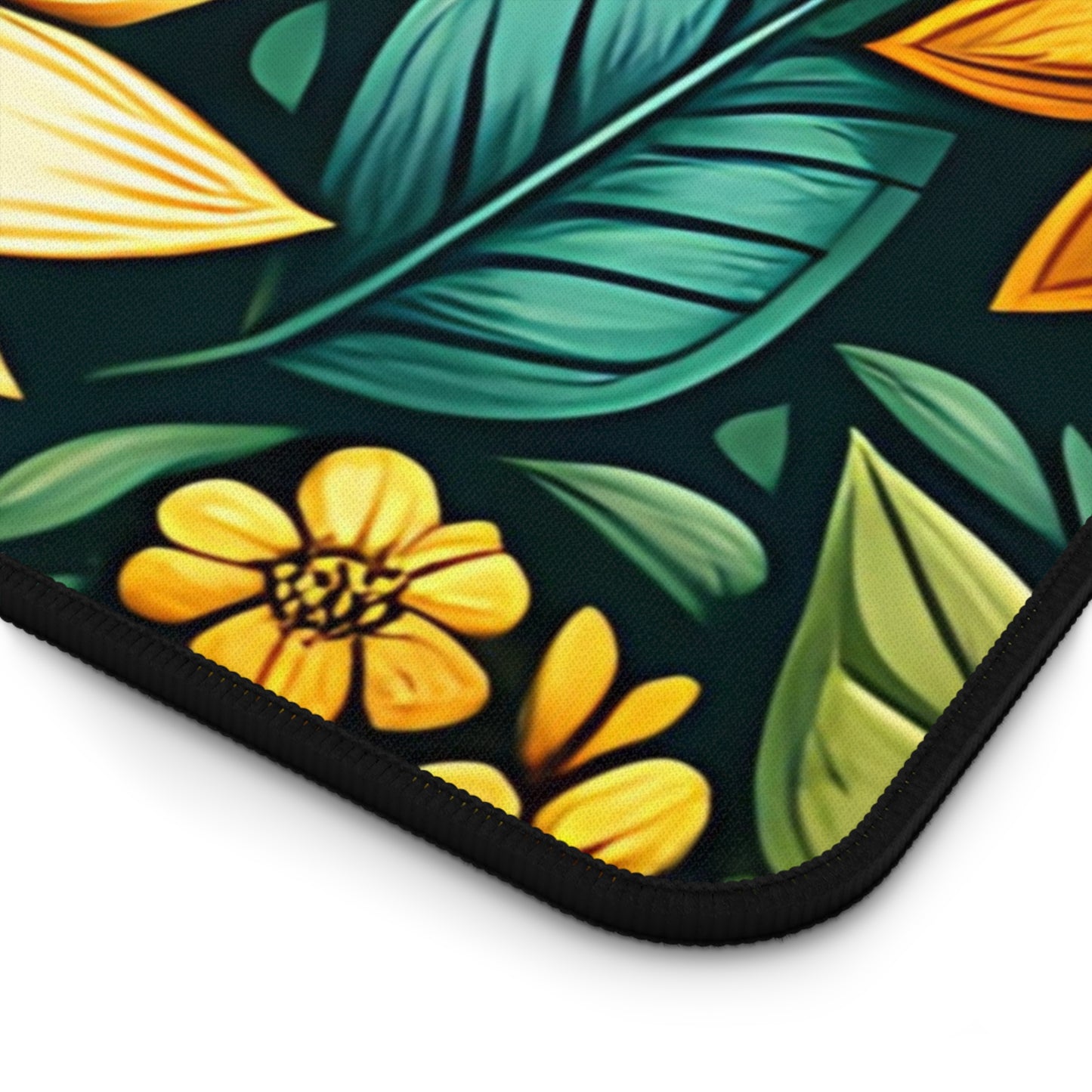 Sunflower Grove Desk Pad