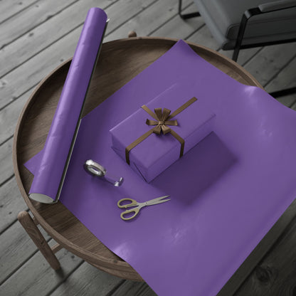 Purple Wrapping Paper Matte or Glossy Gift Wrap 3 Sizes Fine Art Paper