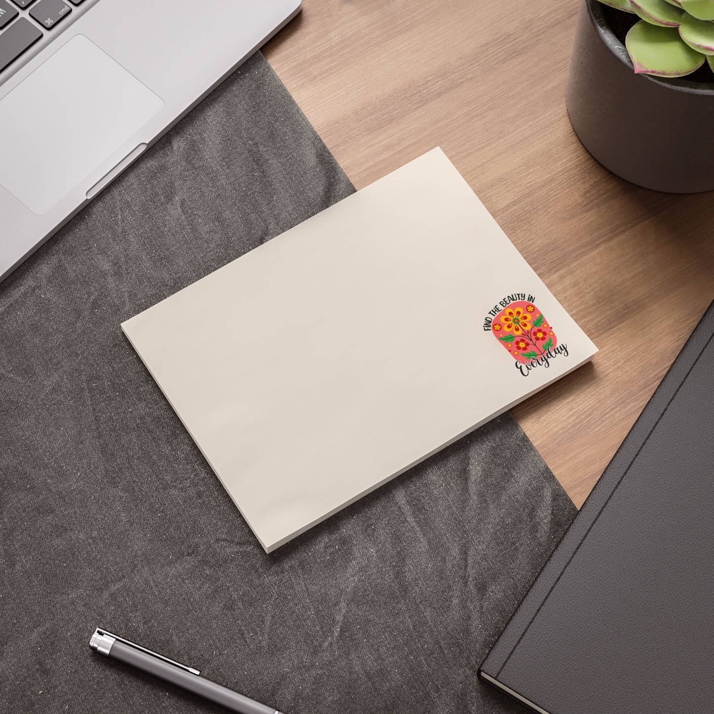 Latte Cream Find The Beauty Sticky Notes (7 Sizes Post It Notes)