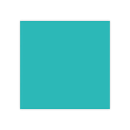 Deep Aqua Post It Notes Coordinated Color Collection