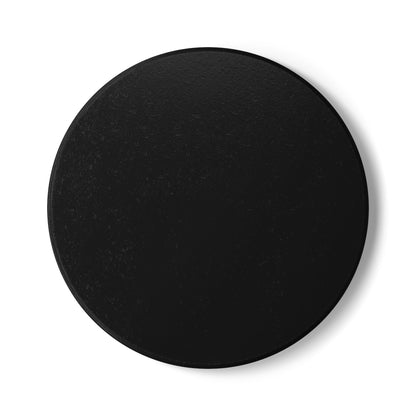 Black Ceramic Coaster Round or Square | Coordinated Collection