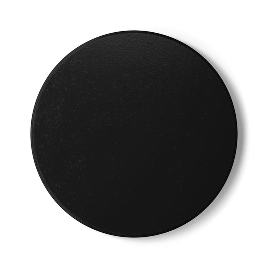 Black Ceramic Coaster Round or Square | Coordinated Collection