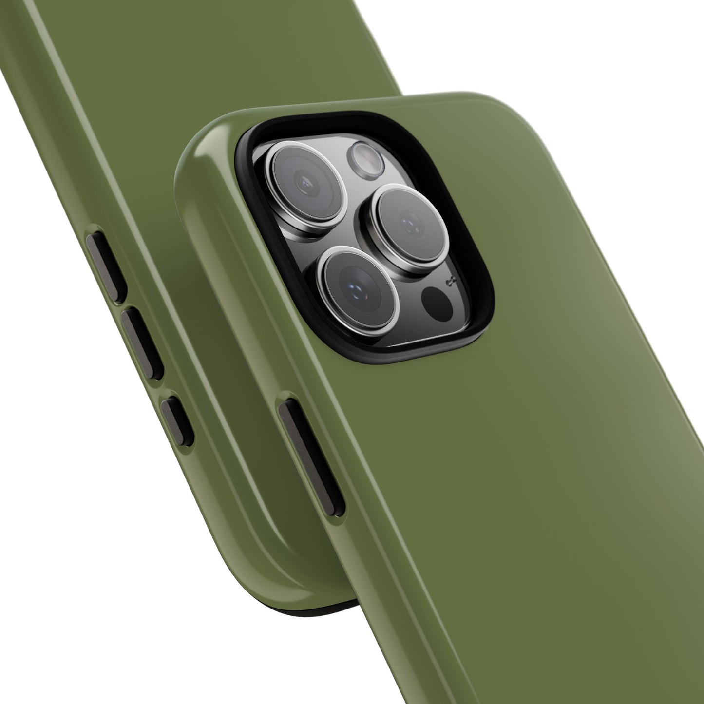 Olive Tough Cell Phone Case Matte or Glossy Protective Case iPhone Samsung