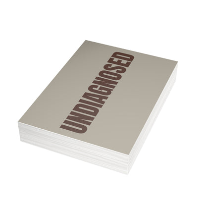 Warm Stone Postcard Set Pack of 10, 30 or 50 w/ Envelopes | Coordinated Collection