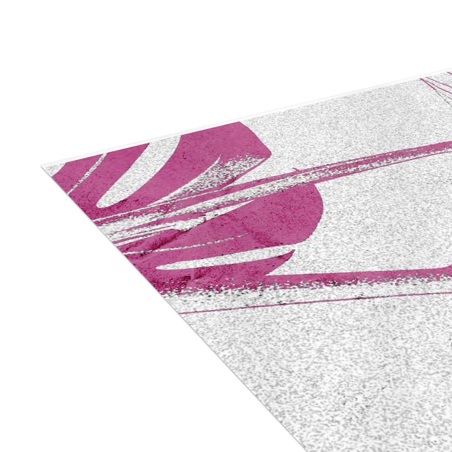 Monstera Leaf Lilac Wine Postcards