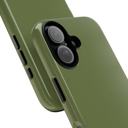 Olive Tough Cell Phone Case Matte or Glossy Protective Case iPhone Samsung