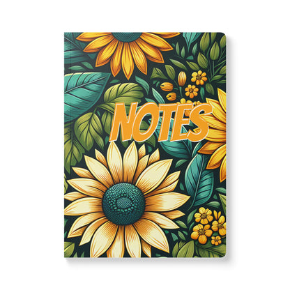Sunflower Grove A5 Lined Journal