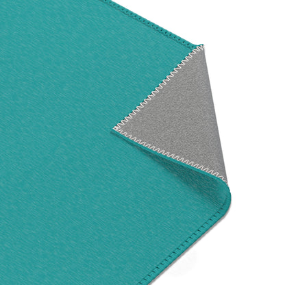 Deep Aqua Rug 24 x 36 Solid Color Accent Rug Modern Home Decor