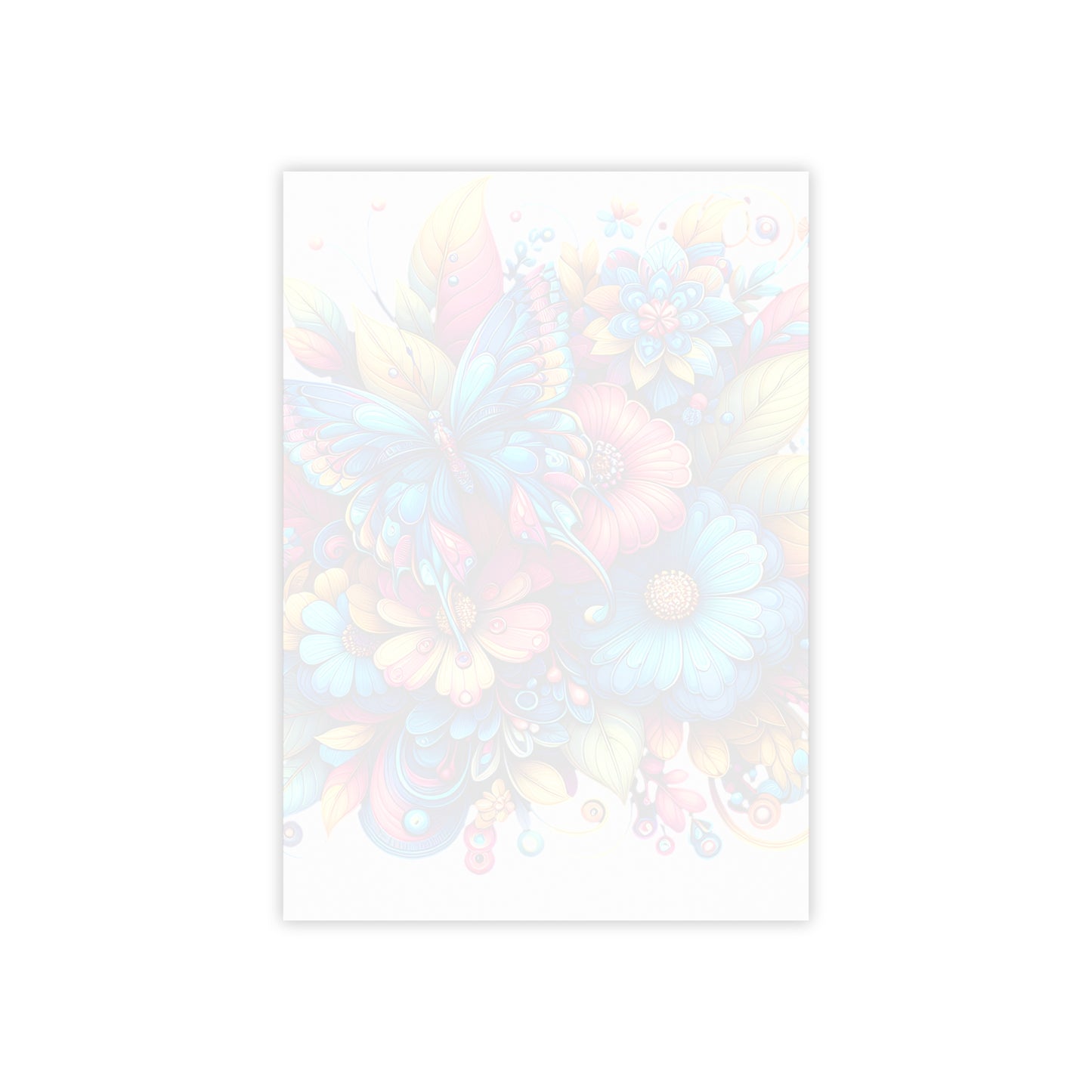 Metamorphosis Sticky Notes Butterfly Post It Notes (7 Sizes)