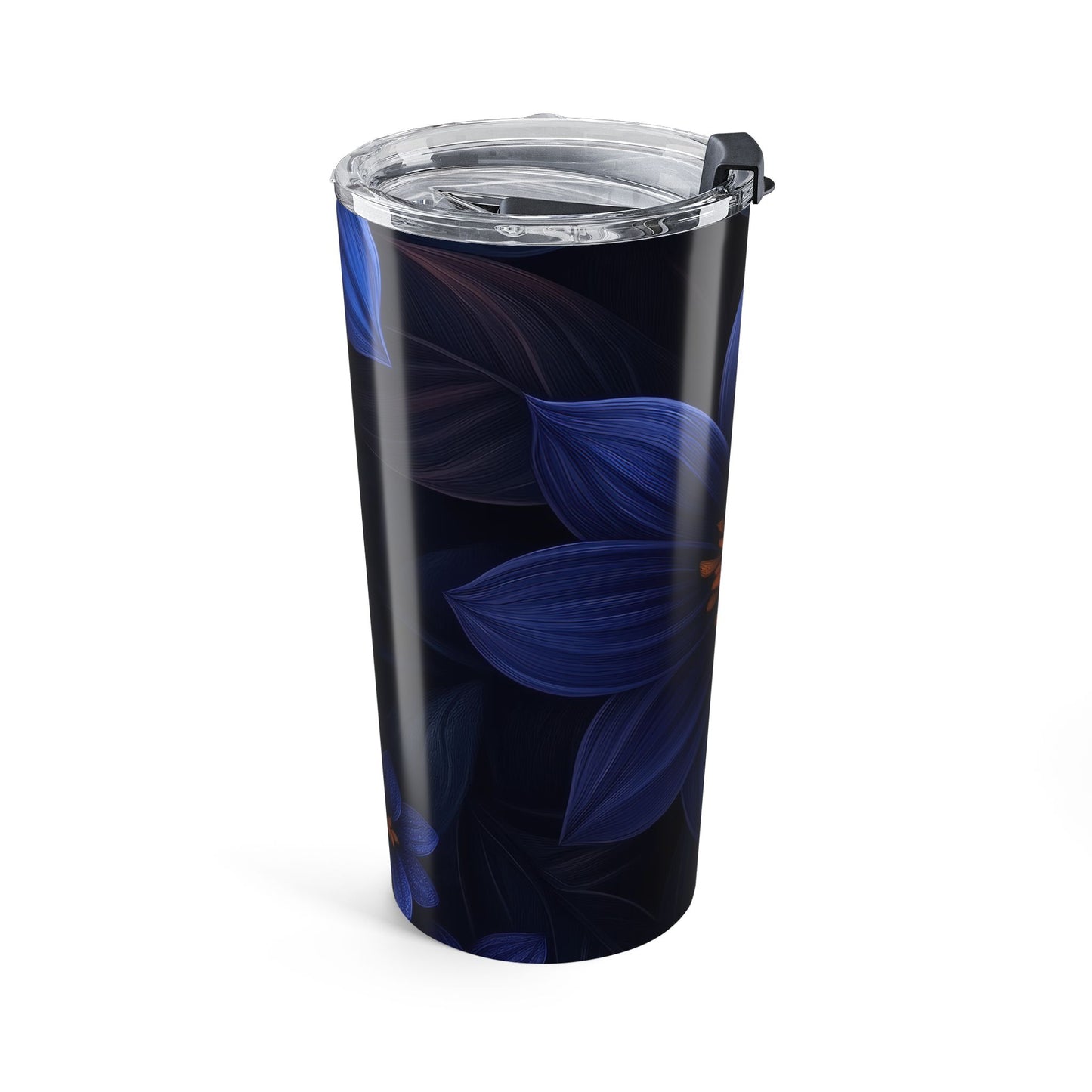 Blue Floral Heaven 20 oz Stainless Steel Tumbler
