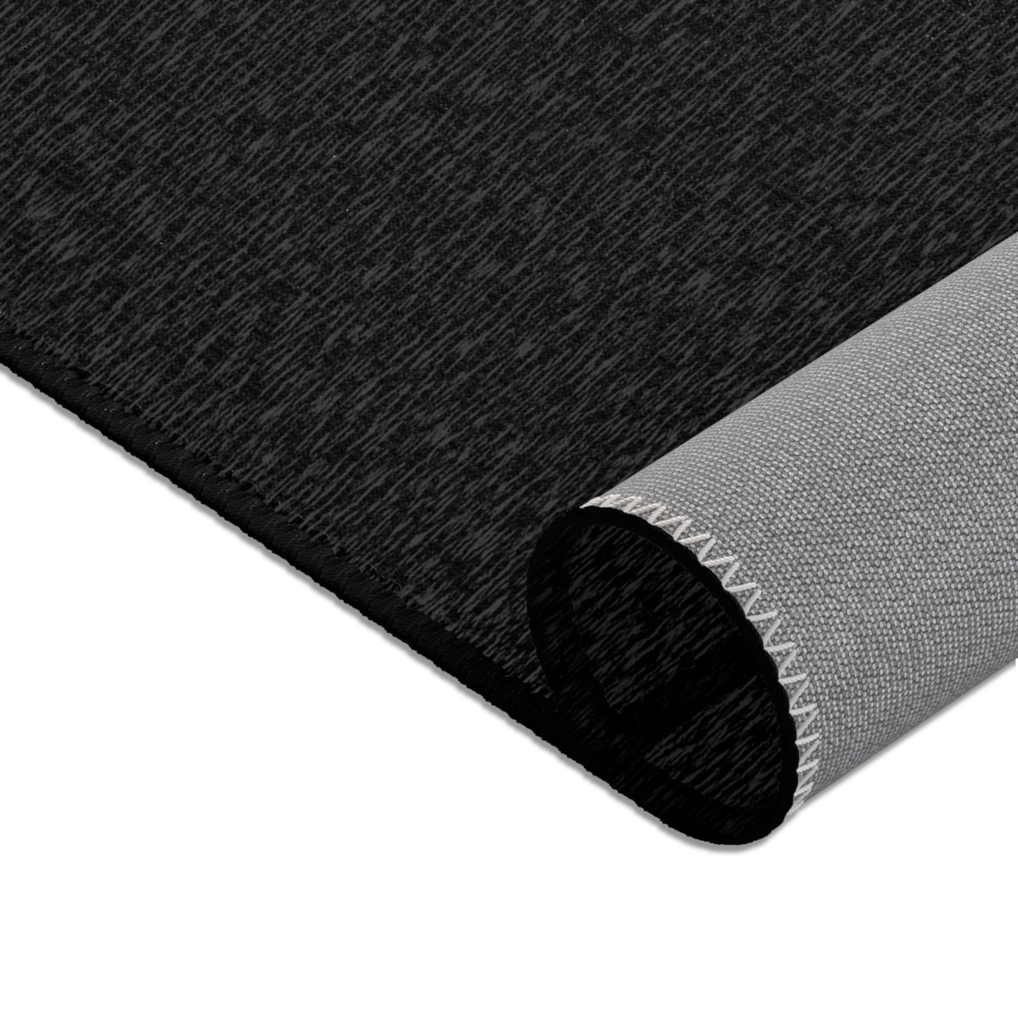 Black Rug 24 x 36 Solid Color Accent Rug Modern Home Decor