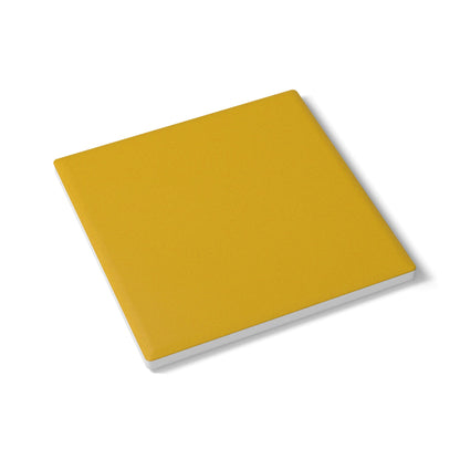 Honey Yellow Ceramic Coaster Round or Square | Coordinated Collection