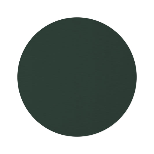Forest Coordinated Round Rug 60 Inch Floor Rug Minimal Home Decor Living Room Rug