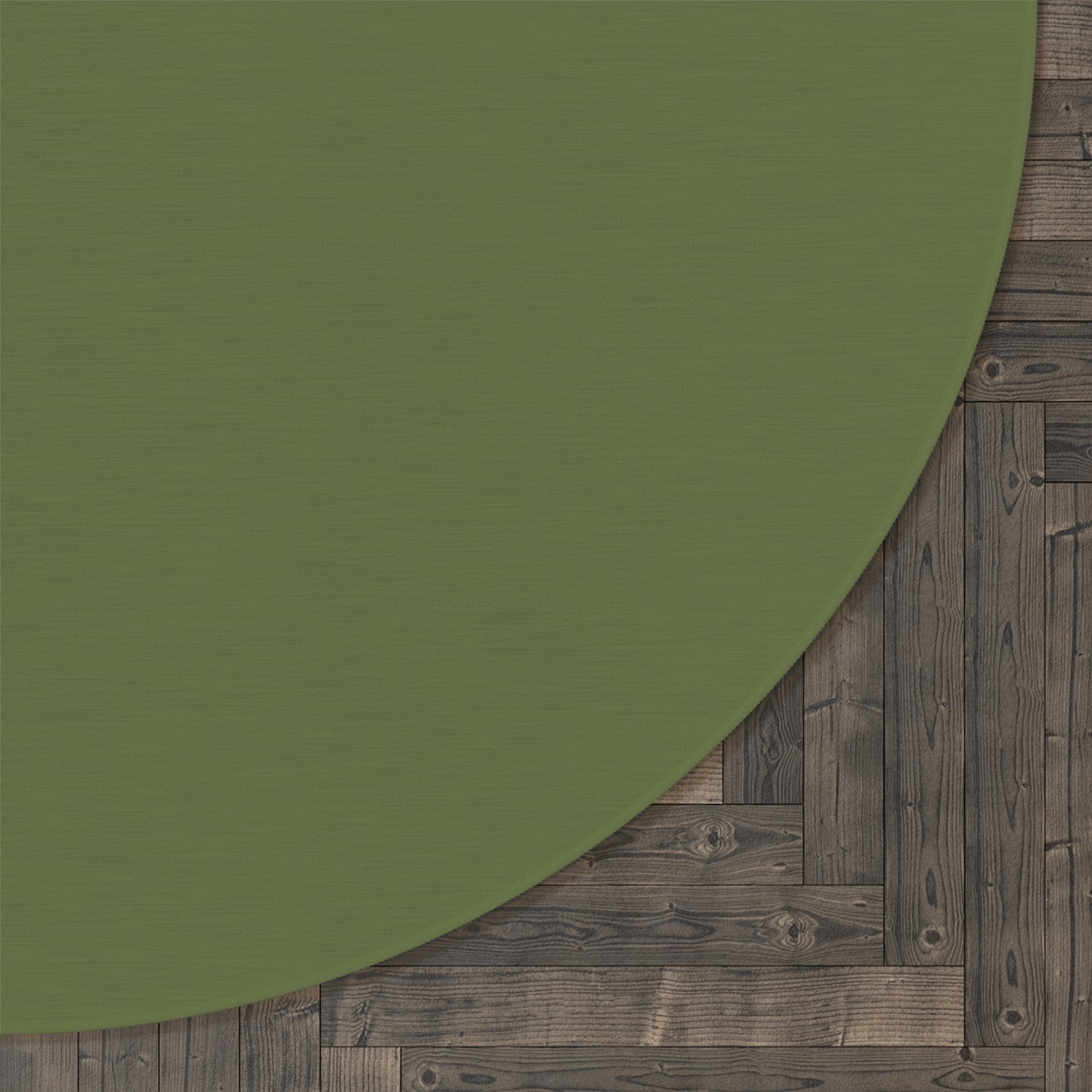 Olive Round Rug 60 Inch Floor Rug Minimal Home Decor Living Room Rug