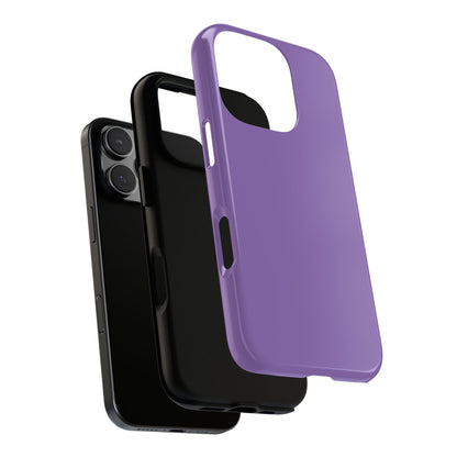 Purple Tough Cell Phone Case Matte or Glossy Protective Case iPhone Samsung