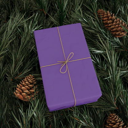 Purple Wrapping Paper Matte or Glossy Gift Wrap 3 Sizes Fine Art Paper