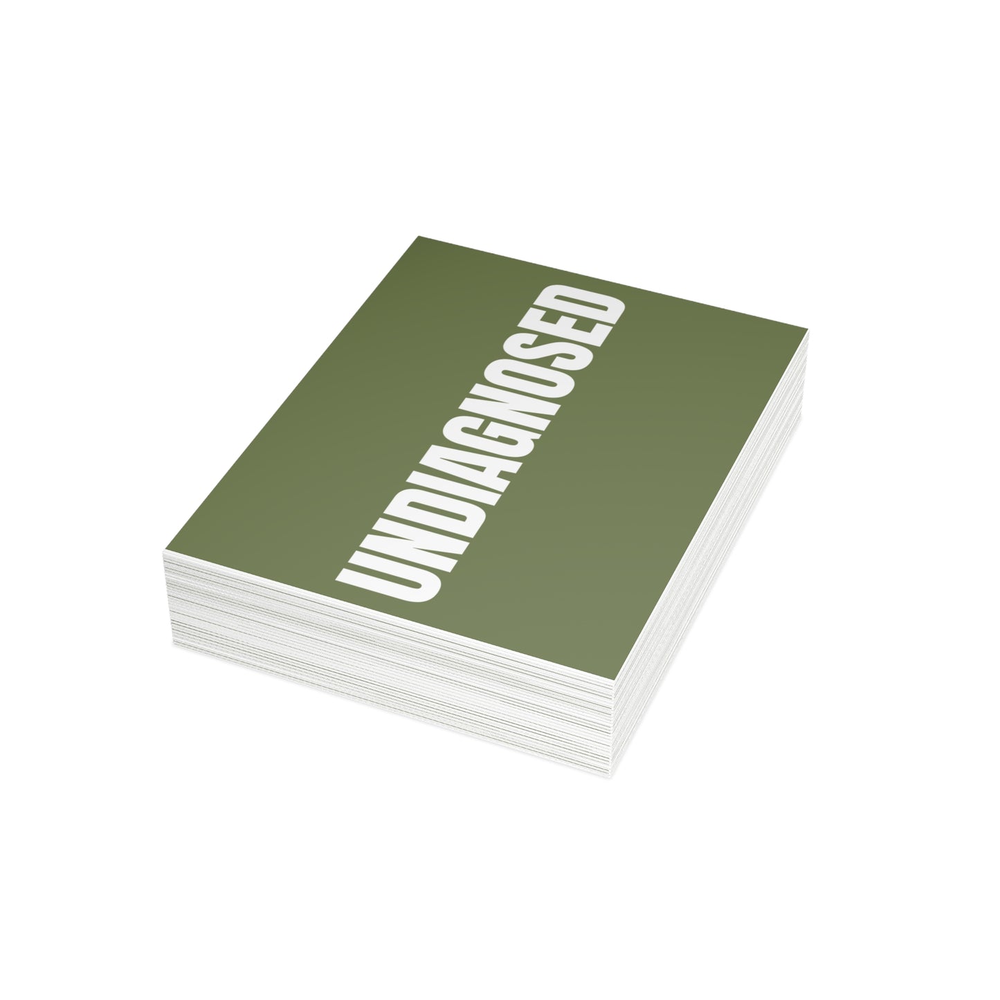 Olive Postcard Set Pack of 10, 30 or 50 w/ Envelopes | Coordinated Collection