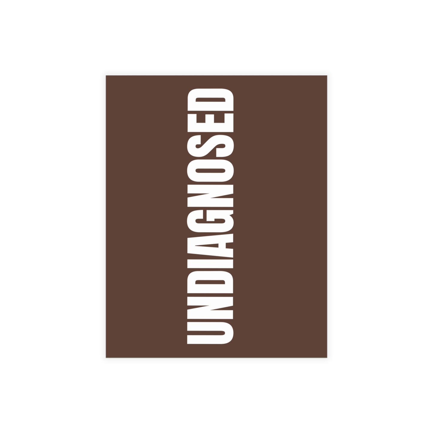 Chocolate Brown Postcard Set Pack of 10, 30 or 50 w/ Envelopes | Coordinated Collection
