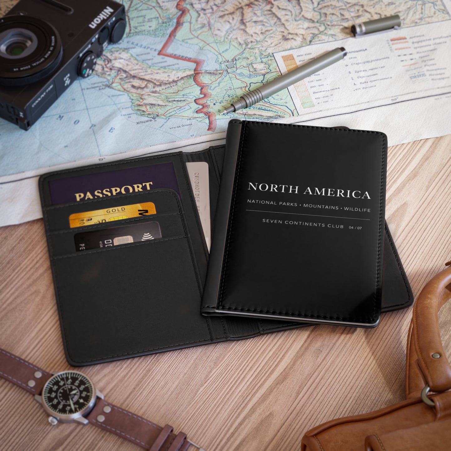 North America Passport Holder Seven Continents Club 04 of 07