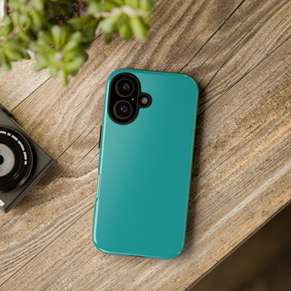 Deep Aqua Tough Cell Phone Case Matte or Glossy Protective Case iPhone Samsung