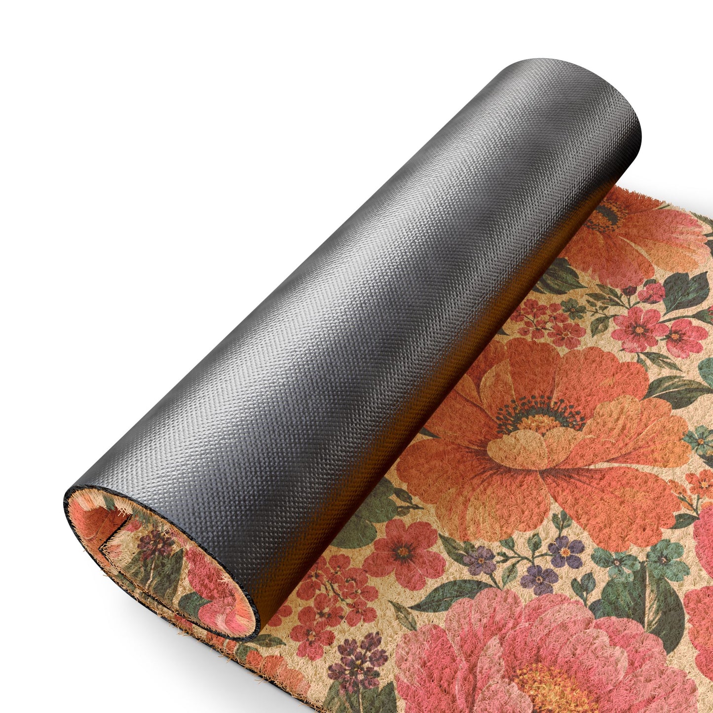 Dreamy Floral Door Mat 24 x 16 Floral Welcome Mat