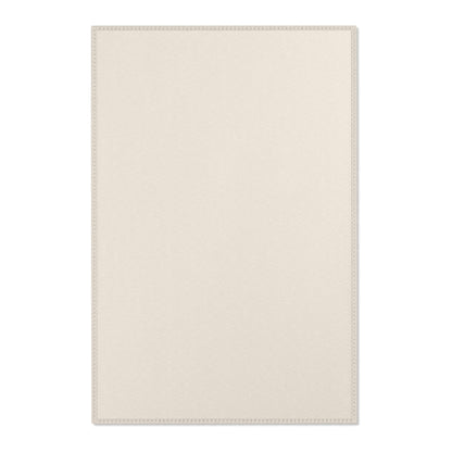 Latte Cream 24 x 36 Solid Color Accent Rug