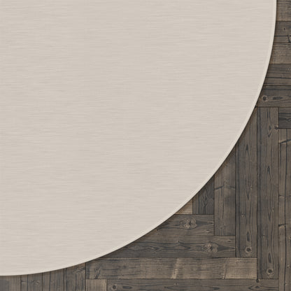 Latte Cream Coordinated Round Rug 60 Inch Floor Rug Minimal Home Decor Living Room Rug