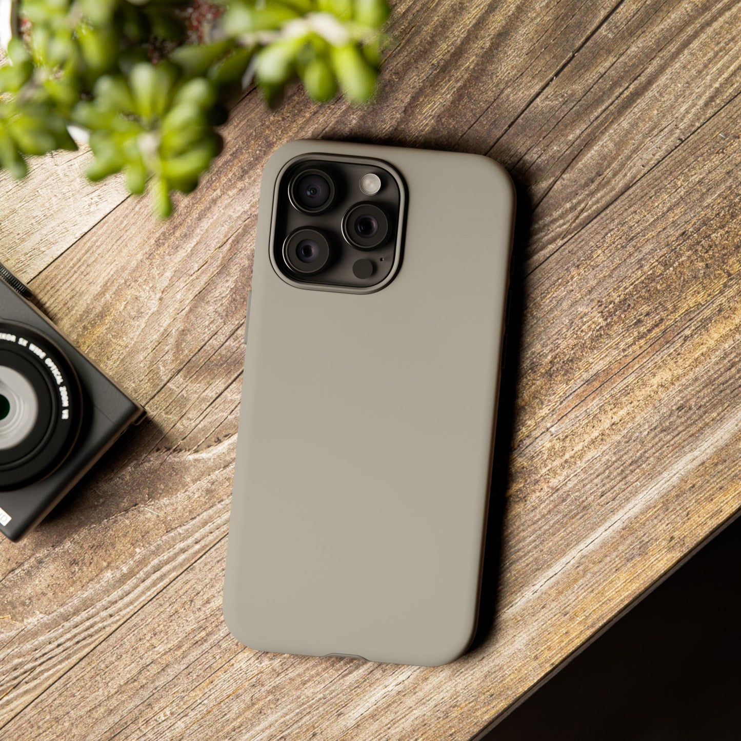 Warm Stone Tough Cell Phone Case Matte or Glossy Protective Case iPhone Samsung