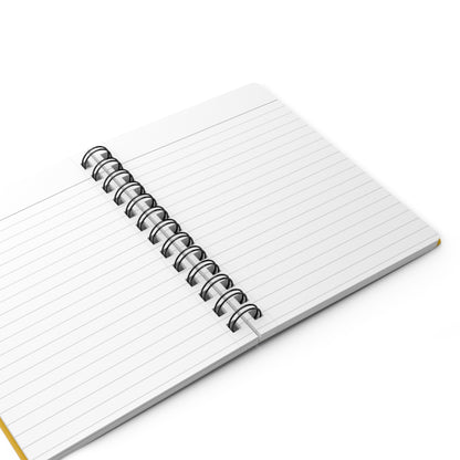 Honey Yellow Spiral Lined Notebook 150 Page Journal | Coordinated Collection