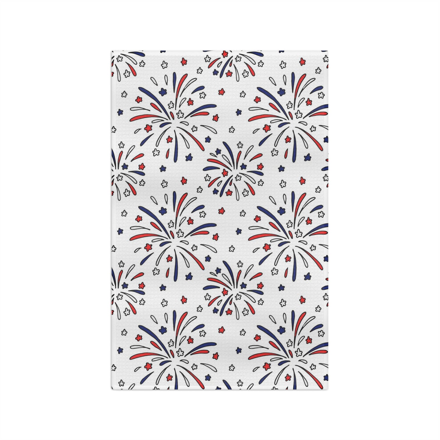 Fireworks Microfiber Tea Towel