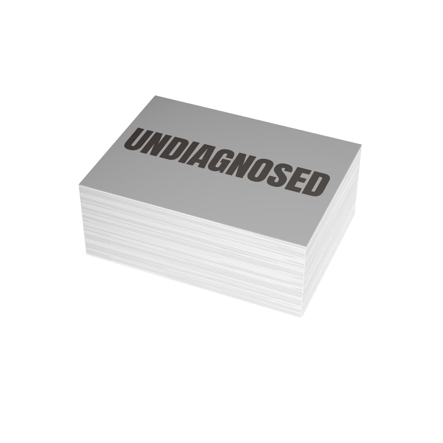 Grayscale Postcard Set Pack of 10, 30 or 50 w/ Envelopes | Coordinated Collection