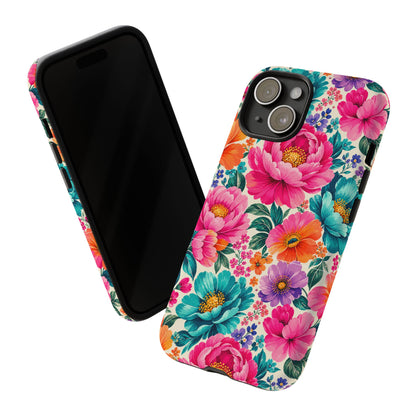 Dreamy Floral Tough Phone Case iPhone Samsung Floral Phone Cover