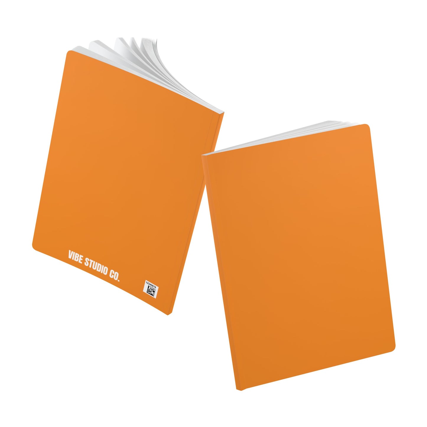 Tangerine Color Coordinated Collection A5 Lined Journal